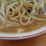 ラーメン二郎 - スープはいつもよりマイルド