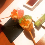 ステラ - 銀鮭 いくらも乗せて創作感ぱねぇ！