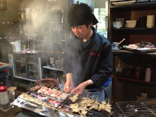 Yakitori Torihana - 焼き場