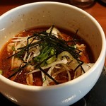 嵐風 - 「牛つけ麺」のつけ汁