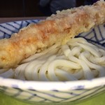 うどん さか枝 - ちくわ天うどん
      これが朝ごはんなんて幸せだにゃ