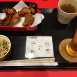 から揚げ屋 トリロー - から揚げ食べ放題（MIX） ＆ ウーロン茶