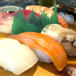 Sushi Ei - にぎりすし（並／1,240円）