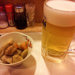 花のれん - 毎週水曜日と月末は生ビールが半額で頂けます（５００円→２５０円）