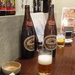 廻船呑屋 - ビール大瓶490円ｘ2