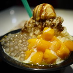 思慕昔 - マンゴーとタピオカ