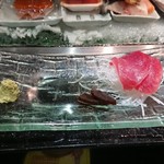 喜乃膳 - 刺身は赤身から