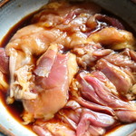 ろばたやき山ろく - 地鶏たれ