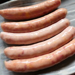 ろばたやき山ろく - 鶏ソーセージ