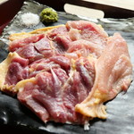 ろばたやき山ろく - 地鶏塩