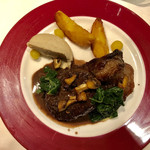 北島亭 - 蝦夷鹿のロースト。