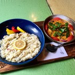 スプーンソング - 牡蠣と厚揚げのカレー ～ケーララ＆ベルベレのダブルスパイス仕立て～ 1,300円