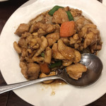 香港酒家 - 鶏肉とカシューナッツの炒め