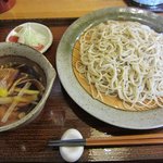 石臼挽き手打そば洸庵　満月 - 鴨せいろ蕎麦