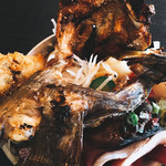 五輪鮨 - 海鮮丼 カマ焼きがドーン