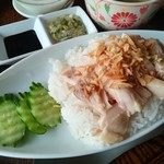 Kumaneco Diner - 海南鶏飯950円