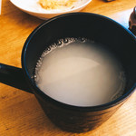 蕎麦 坐忘 - 蕎麦湯