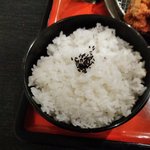 ふじやからあげ - ご飯