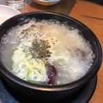 オムニ食堂 - 参鶏湯 ハーフ