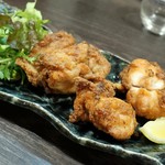 つかふき屋 - 地鶏もも唐揚げ