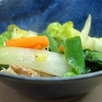家庭料理 小川 - 野菜炒め少々