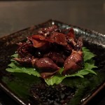 DEN - ホタルイカの自家製燻製