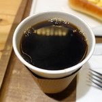 CAFE de METRO - モーニングAセット500円玉子コッペ、ホットコーヒー