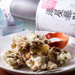 Assorted maitake tempura