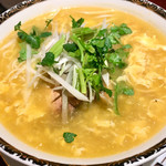 銀座アスター - 蛤の白酸辣湯麺