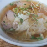 菊水一貫楼 - ワンタンアップ