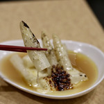 波へい - ホワイトアスパラのおでん
