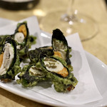 波へい - ウニとカキのイソベ揚げ