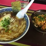 Aランチ・醤油ラーメン