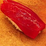 鮨 さいとう - 【2011.11.10】鮪赤身づけ