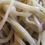 手打ちそば かめやま - 甘皮も･･･。