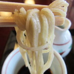 手打ちそば かめやま - 見事な細打ち！