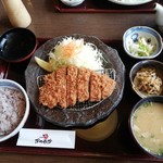 とんかつ一番 かつわか - ロースカツ定食150g(1,380円)