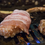 鶏焼肉東京 - 東京肉巻きツクネ