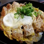 あずみうどん - かつ丼のアップ！(2019年2月)