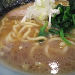 横浜家系ラーメン みさきや - 美咲家ラーメンのアップ