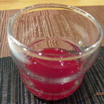 創作厨房 伊とう - すっぽんの生き血リンゴジュース割り