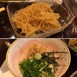 お魚酒場 鬼とと - ナムルと酒盗