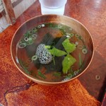 ほくほく庵 - お吸物  @120円(2019.03)