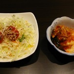 韓国家庭料理 優韓 - サラダ・キムチ・