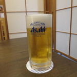 こいぶみ寿し - ビール 500円(2019年3月)