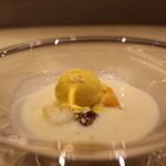 厨翠山   - 食後　　南瓜ぜんざい　