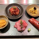 USHIGORO S. - 牛刺4種