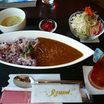 ローズカフェ - 胡麻カレーセット