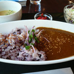 ローズカフェ - 胡麻カレー