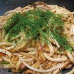 Okonomiyaki monjayaki kitampopo - 焼きうどん
